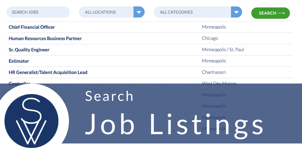 Search Job Listings SkyWater Search